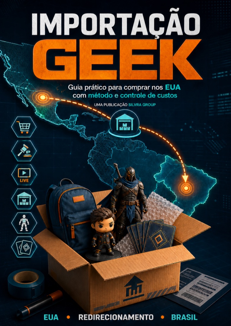 Capa do ebook Importação Geek